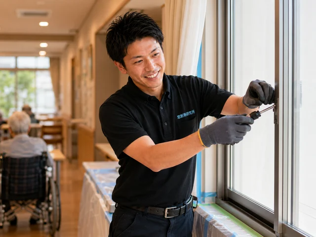 老人ホーム・介護施設の窓リノベーション 施工