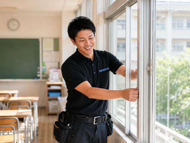 学校・教育施設の窓リノベーション 施工
