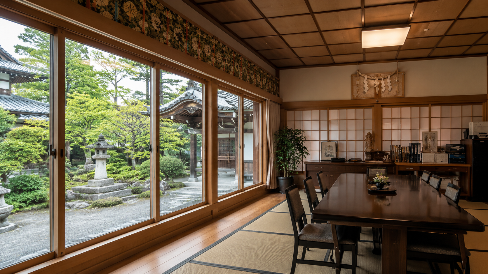 神社・寺院の窓リノベーションイメージ