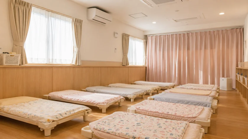 保育園・幼稚園の窓リノベーション 昼寝室の温度管理