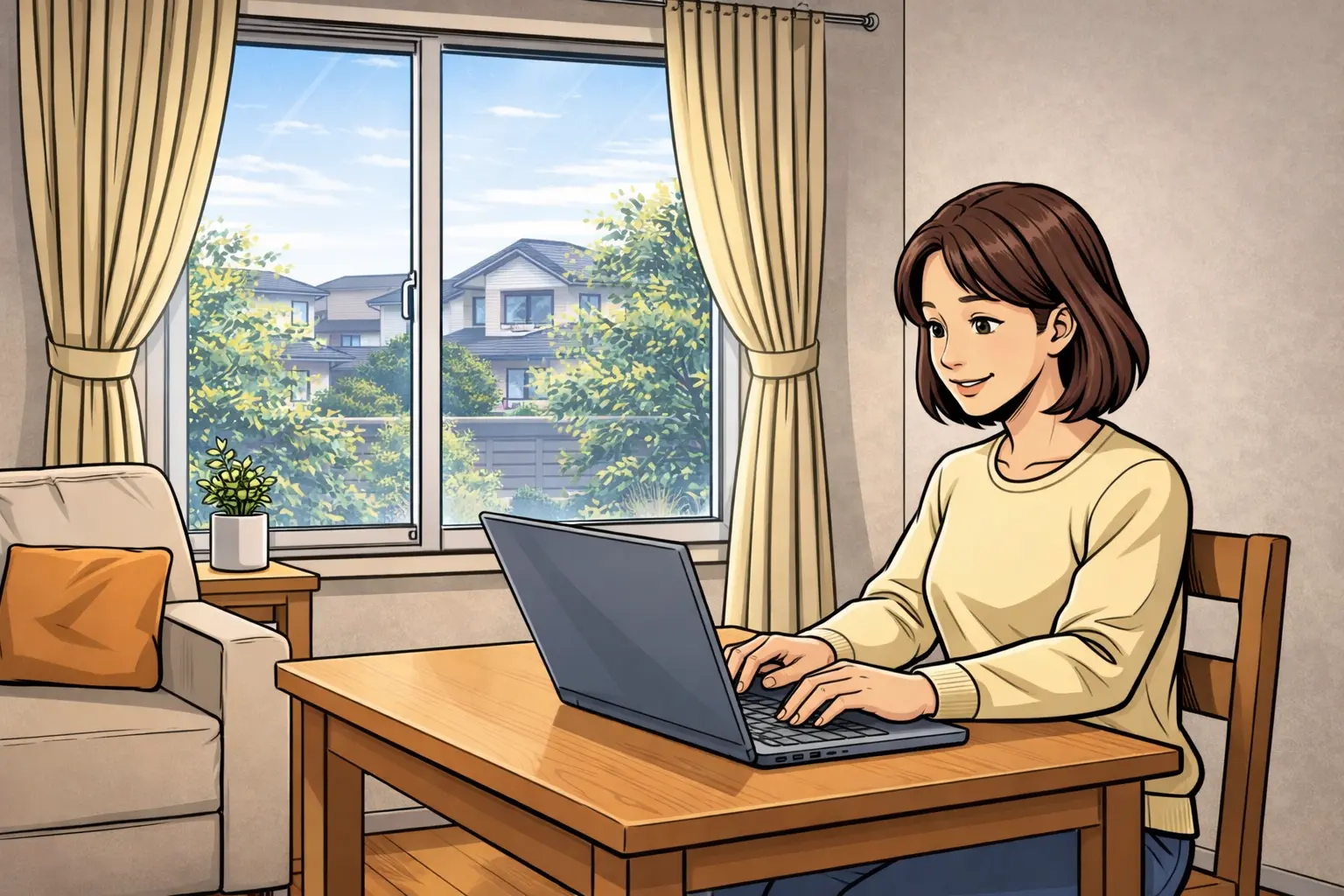 「窓ぎわ」のデッドスペース解消