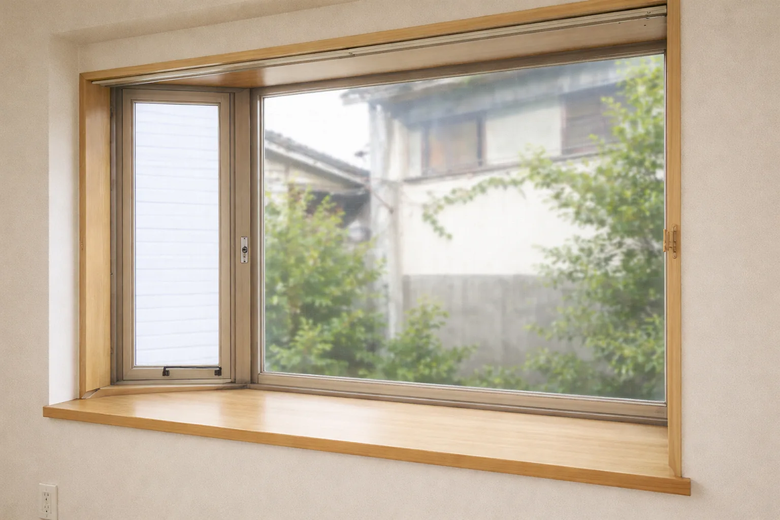 取付しやすい窓