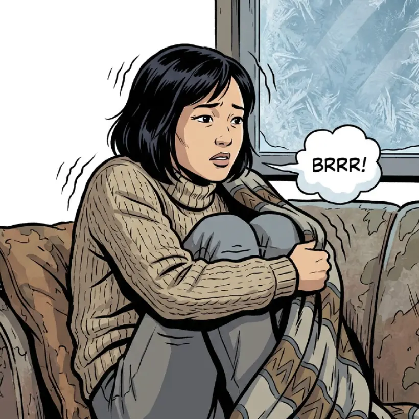 冬になると家の中が寒くて困っている方