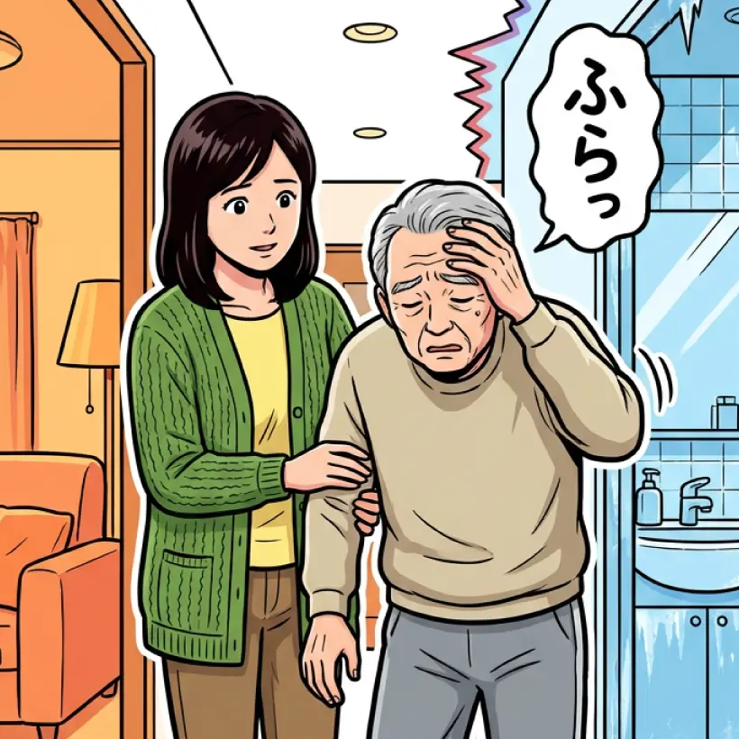 高齢の家族のヒートショックが心配な方