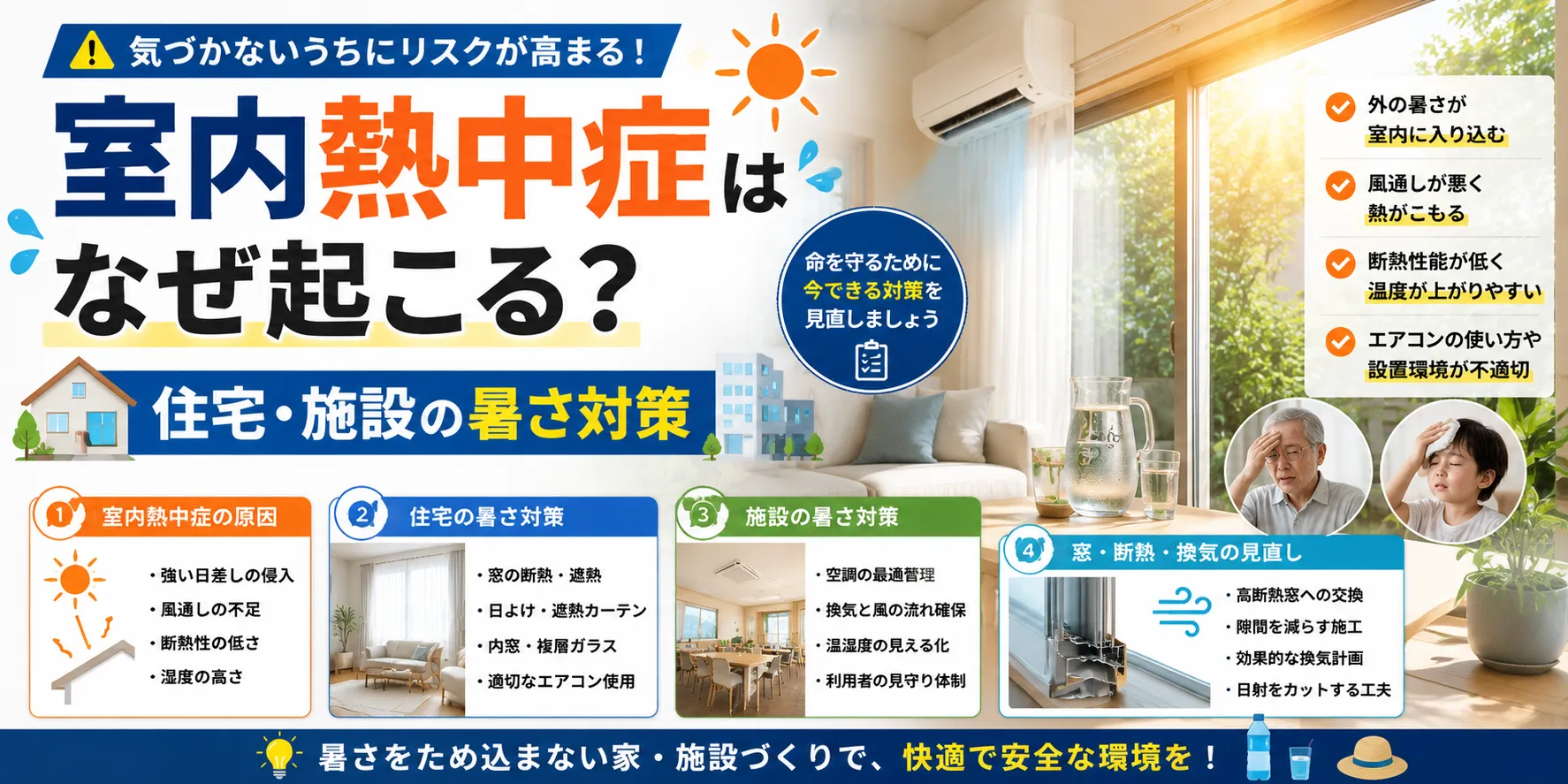 熱中症はなぜおこる？