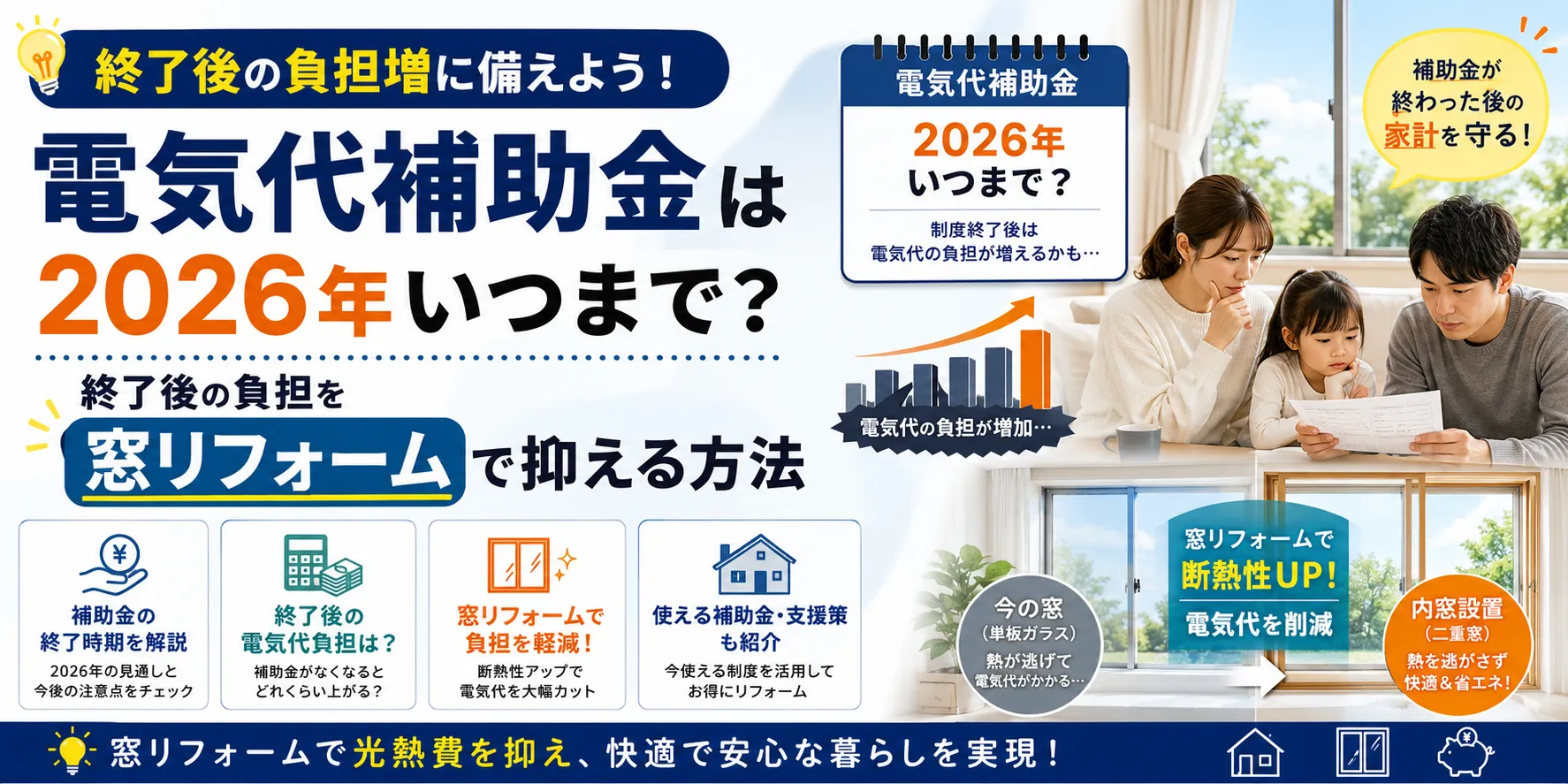 電気代補助金はいつまで？